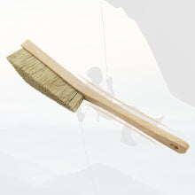 Wooden Rock Climbing Brush & Bouldering Brush with Thick Ultra Durable Boar's Hair Bristles (CJ-CB2024B-A-TS)