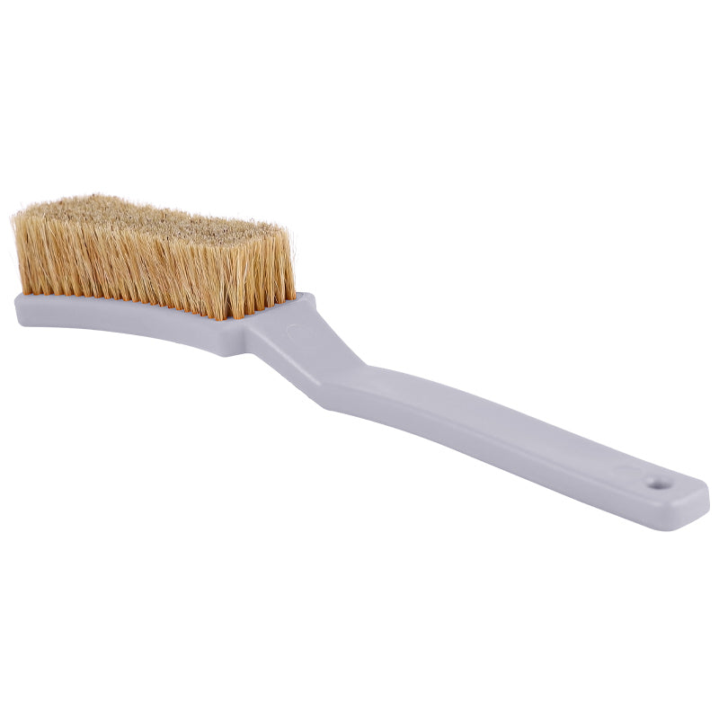 TWO STONES Climbing & Bouldering Brush with Natural Firm Boar's Hair Bristles and Durable Handle (PT-18005-BK&GY-TS)