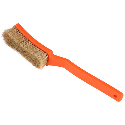 TWO STONES Climbing & Bouldering Brush with Natural Firm Boar's Hair Bristles and Durable Handle (PT-18005-BK&OG-TS)