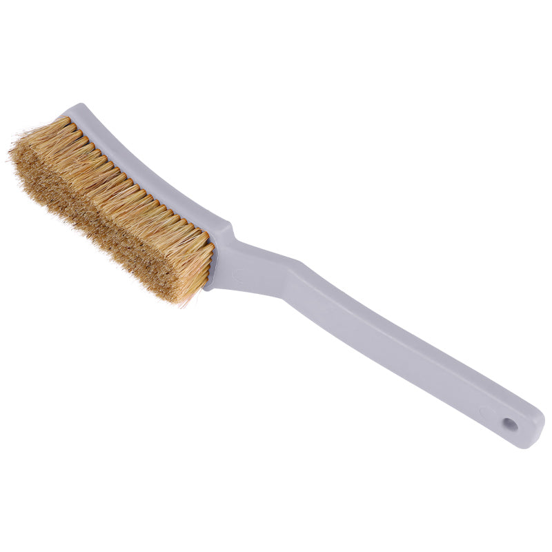 TWO STONES Climbing & Bouldering Brush with Natural Firm Boar's Hair Bristles and Durable Handle (PT-18005-BK&GY-TS)