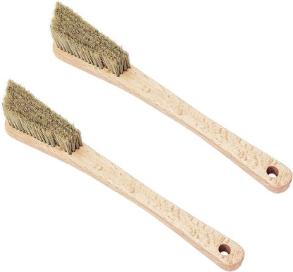 Wooden Rock Climbing Brush & Bouldering Brush with Thick Ultra Durable Boar's Hair Bristles (CJ-CB2024B-A-TS)